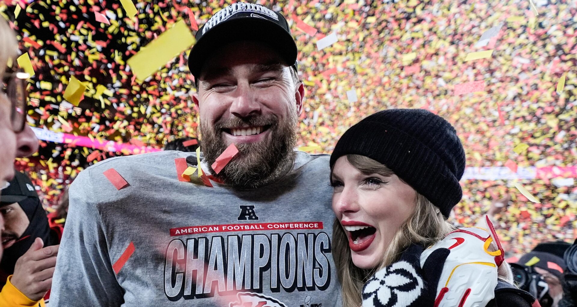 Taylor Swift Attends Travis Kelce, Chiefs vs. Texans SNF Game at Arrowhead Stadium