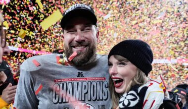 Taylor Swift Attends Travis Kelce, Chiefs vs. Texans SNF Game at Arrowhead Stadium