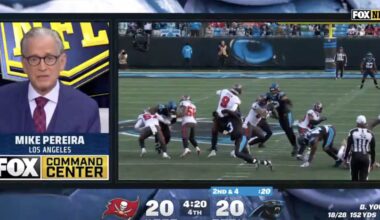 Fox's Mike Pereira points out Bucs-Panthers officials missed blatant penalty