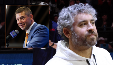 Florida Gators center Jake Slaughter. (Maddie Washburn/UAA Photo)