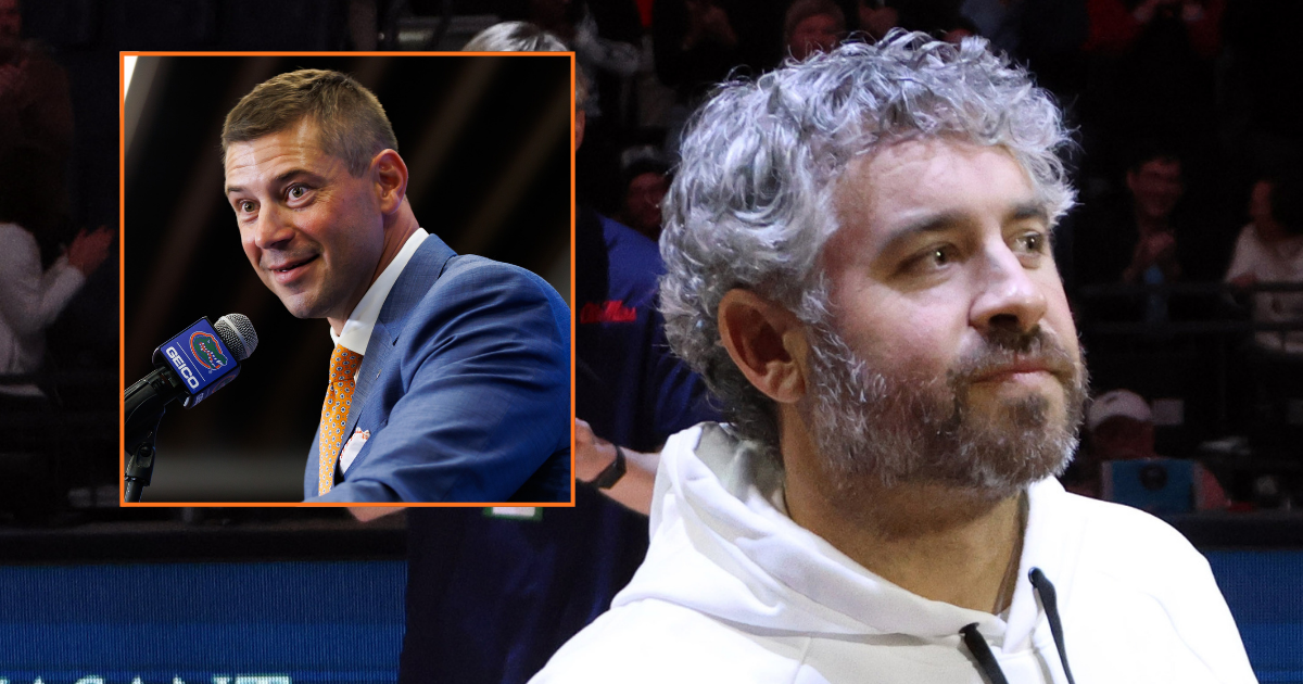 Florida Gators center Jake Slaughter. (Maddie Washburn/UAA Photo)