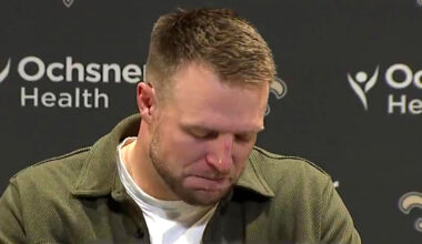 New Orleans Saints star Taysom Hill emotionally fights back tears as he discusses possible end of NFL career