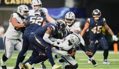 Struggling Raiders offense looks largely the same in first game under interim coordinator Greg Olson – The Press Democrat