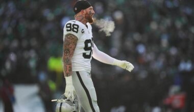 Las Vegas Raiders DE won't play vs. New York Giants