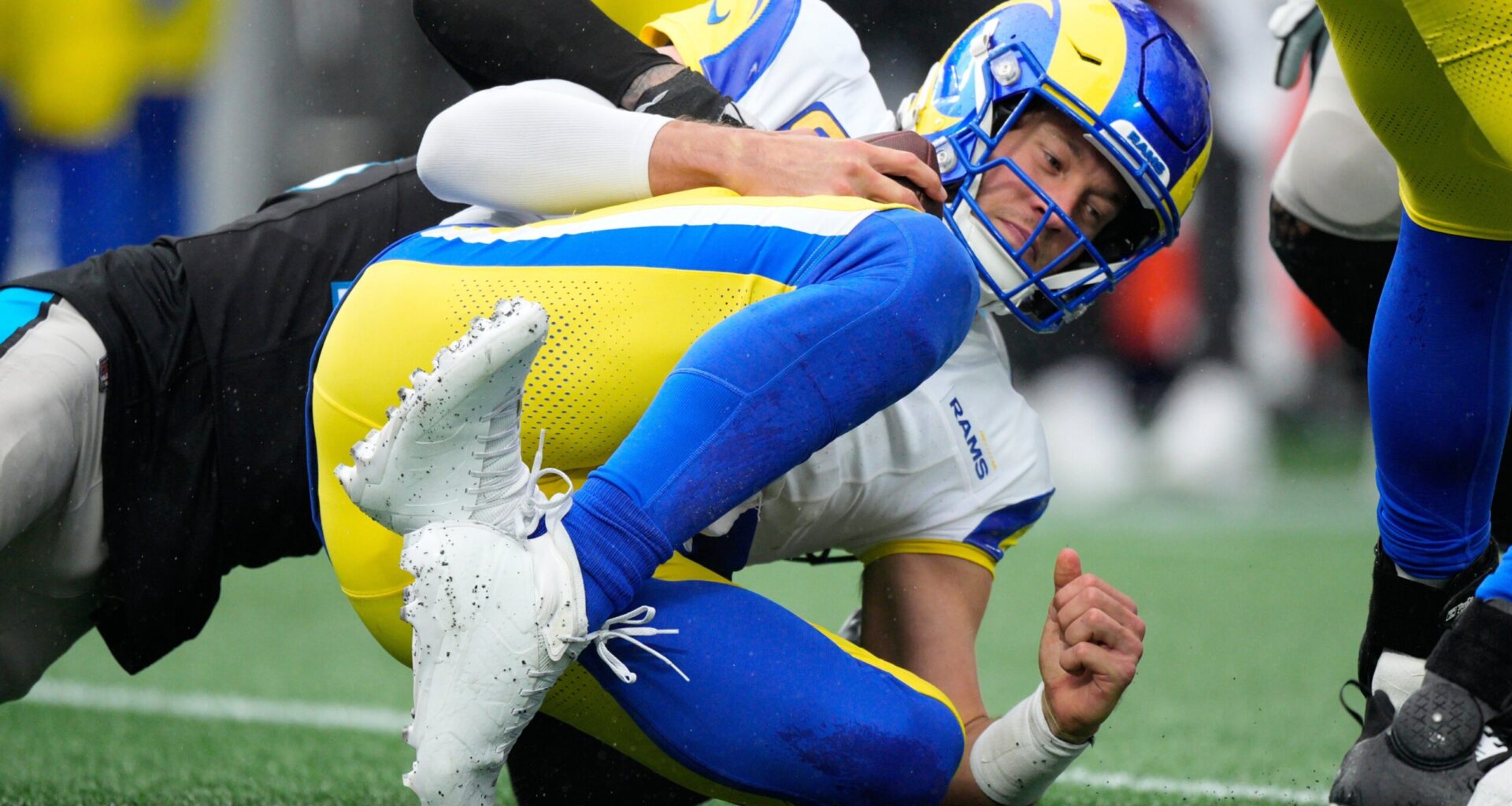 Rams QB Matthew Stafford has already moved past the 3-turnover game that slowed his standout season