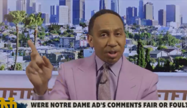 Stephen A. Smith slams 'selfish asses' Notre Dame for CFP snub reaction