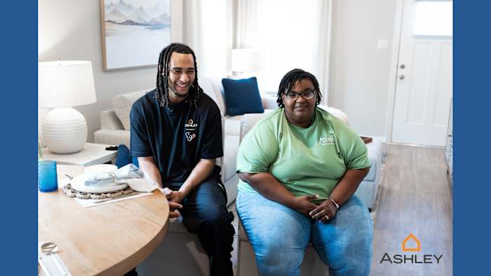 How C.J. Stroud foundation teamed up with Ashley Furniture to surprise Houston woman with a furnished home: ‘Blessed’