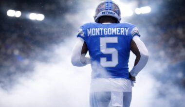 David Montgomery Instagram post meaning