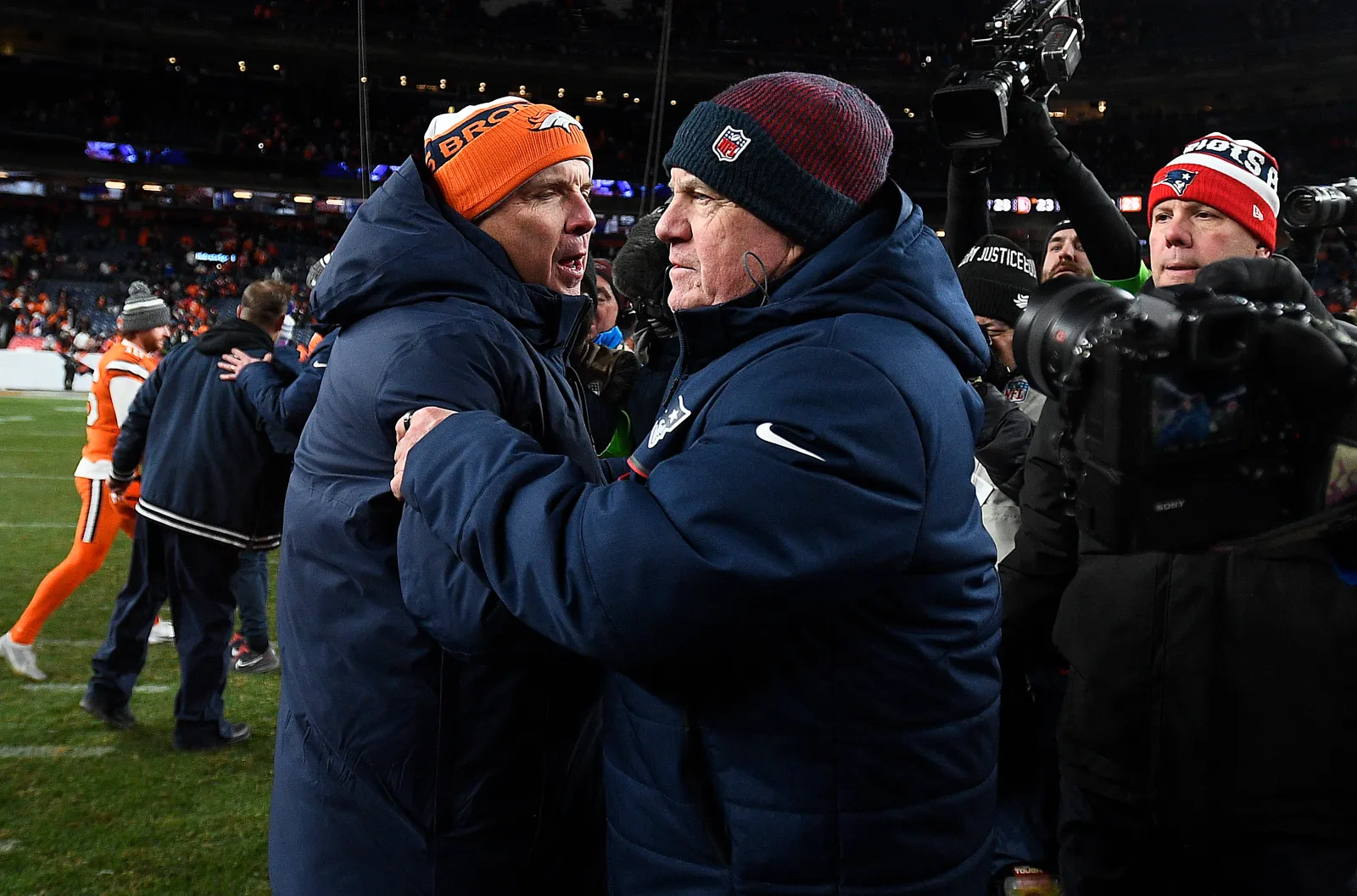 Sean Payton, Bill Belichick, Denver Broncos