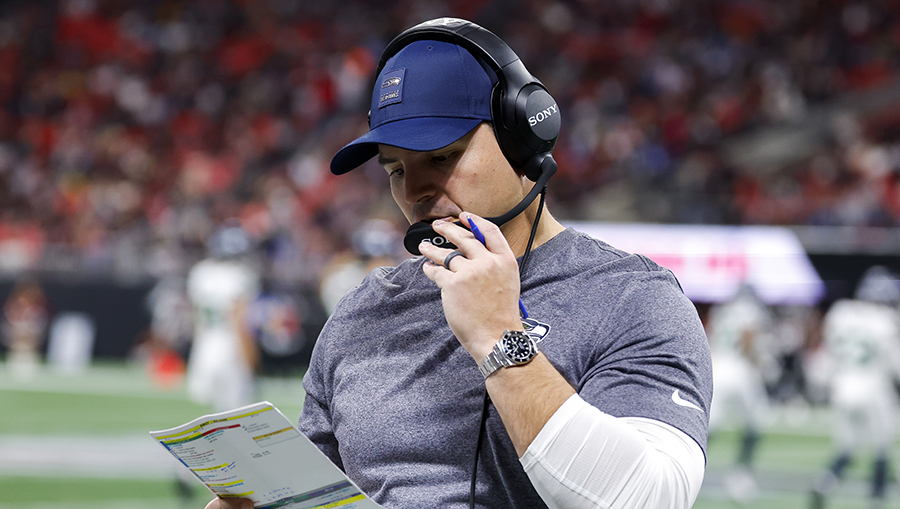 Seattle Seahawks Mike Macdonald...