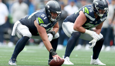 Seattle Seahawks Jalen Sundell snap 49ers 2025...