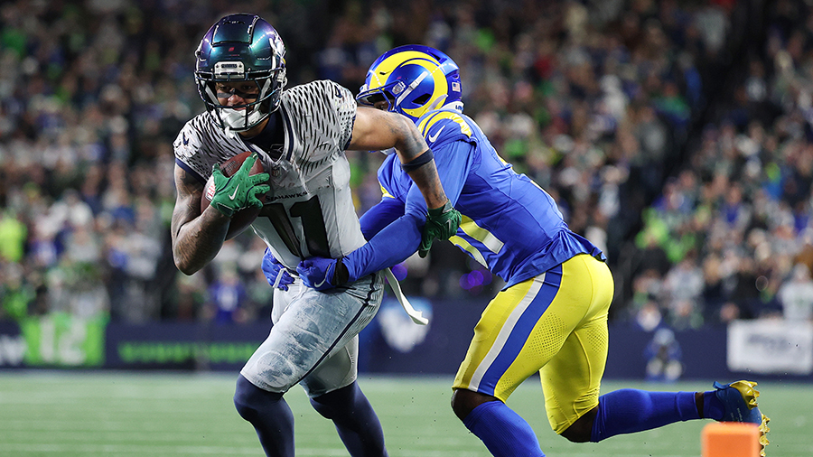 Seattle Seahawks Jaxon Smith-Njigba Los Angeles Rams December 2025...