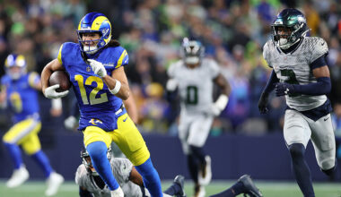 Seattle Seahawks Los Angeles Rams Puka Nacua December 2025...