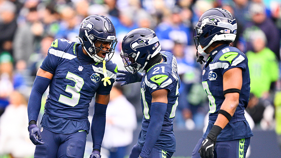 Seattle Seahawks Nick Emmanwori Devon Witherspoon Coby Bryant Colts 2025...