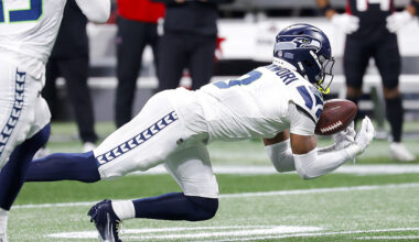 Seattle Seahawks Nick Emmanwori interception Atlanta Falcons 2025...