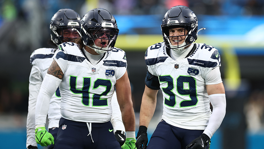 Seattle Seahawks Ty Okada Drake Thomas...