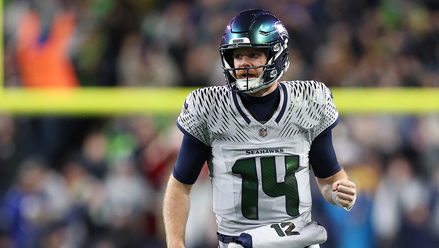 Seattle Seahawks Sam Darnold...