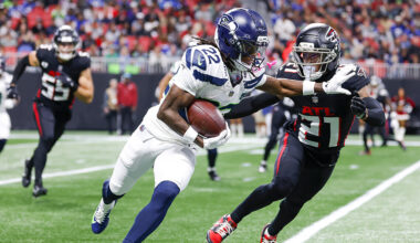 Seattle Seahawks Rashid Shaheed Atlanta Falcons 2025...