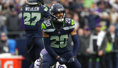 Seattle Seahawks Julian Love...