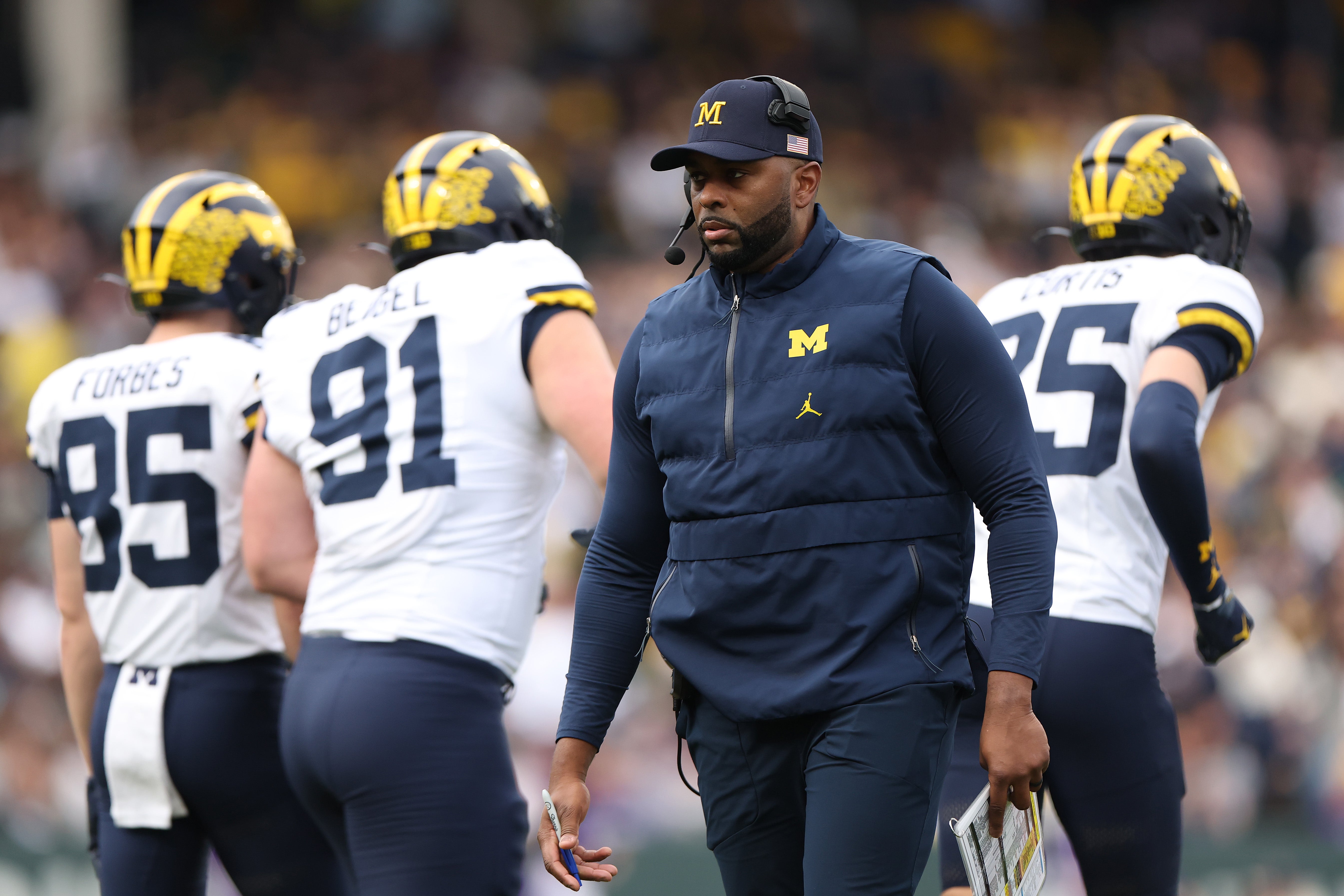 This was just Moore’s second season as the head coach of the Michigan Wolverines