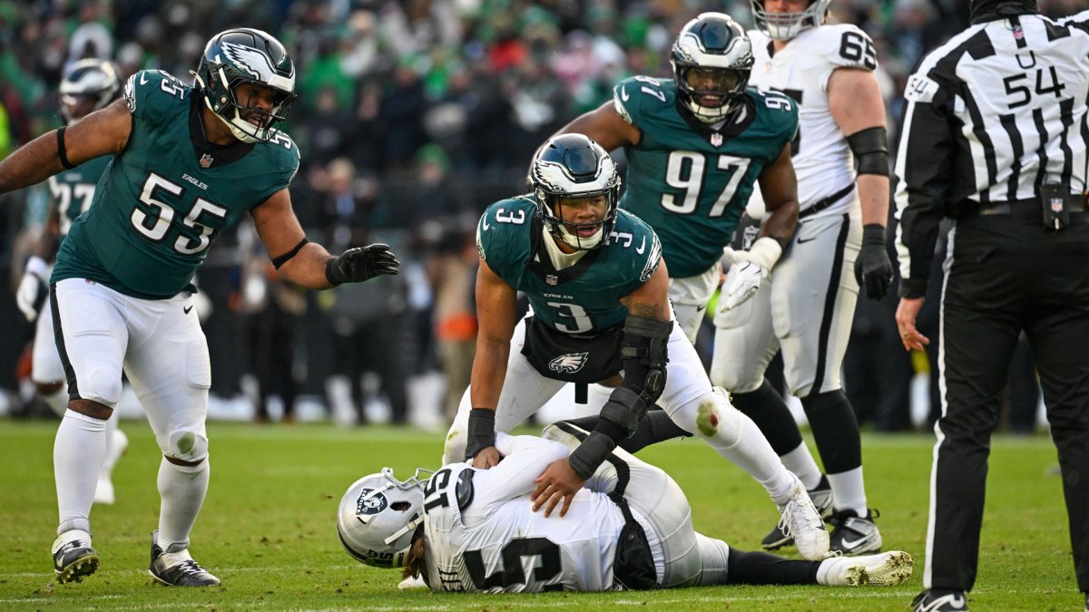 Eagles’ defense dominates Raiders in shutout but wanted even more – NBC Sports Philadelphia