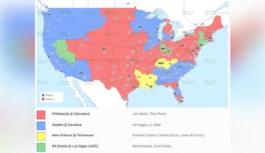 Steelers-Browns Broadcast To Be Shown In Half The Country's TV Markets