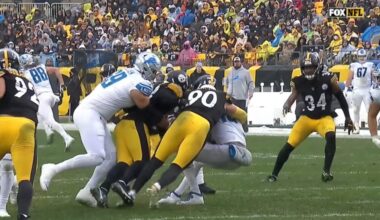 Steelers Heavy Road Underdogs Against Lions