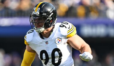 Updates on T.J. Watt's Status, Timeline to Return to Steelers Amid Lung Injury