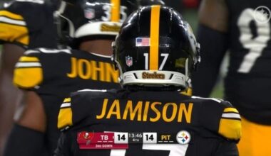 D'Shawn Jamison Steelers cornerback