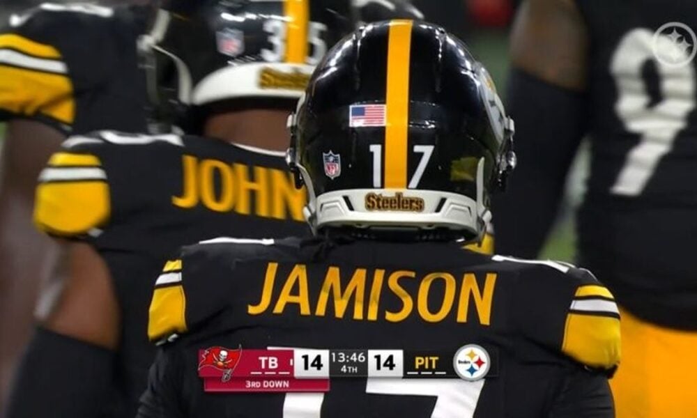 D'Shawn Jamison Steelers cornerback