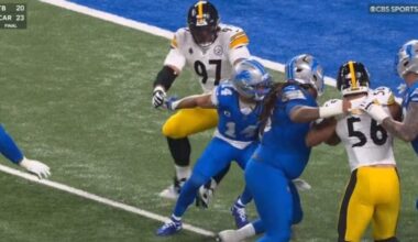 The Forgotten Play That Helped The Steelers Beat The Lions
