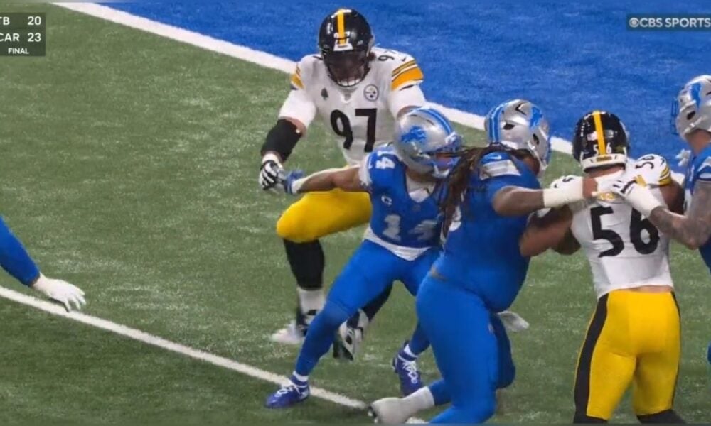 The Forgotten Play That Helped The Steelers Beat The Lions