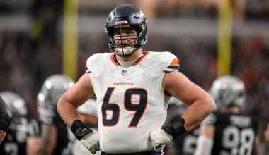 Broncos RT Mike McGlinchey (shoulder) questionable vs. Packers