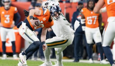 Denver Broncos quarterback Bo Nix's footwork is "a lot better" recently