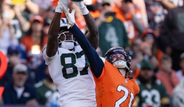 Riley Moss has key interception in Broncos' win over Packers