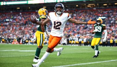 Ex-Broncos WR Tim Patrick on return to Denver: 'I can't (expletive) wait'