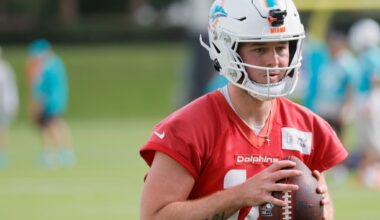 Dolphins confident in Quinn Ewers; injury report vs. Bengals