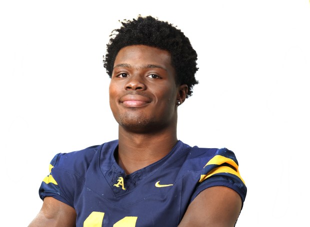 Daniel Norman, St. Thomas Aquinas. Football. Daniel Norman, St.Thomas. Football.Deerfield Beach on Tuesday, December 9, 2025. (Carline Jean/South Florida Sun Sentinel)