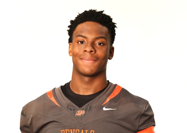 Alex Gammage, Piper, Football. Deerfield Beach on Tuesday, December 9, 2025. (Carline Jean/South Florida Sun Sentinel)