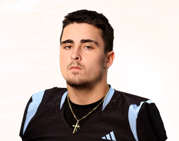 Uryah McCartney, West Broward, Football. Deerfield Beach on Wednesday, December 10, 2025. (Carline Jean/South Florida Sun Sentinel)