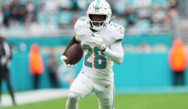 Dolphins-Steelers injury report: De'Von Achane, Jack Jones