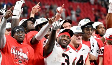 Georgia football earns No. 3 seed in College Football Playoff, to face Ole Miss-Tulane winner