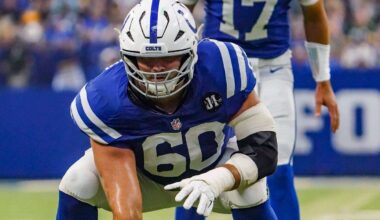 Major Offensive Line Absence Could Doom Colts vs. Jaguars