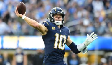 'Best There Ever Was,' Jim Harbaugh Hypes Justin Herbert After Chargers Loss to Texans