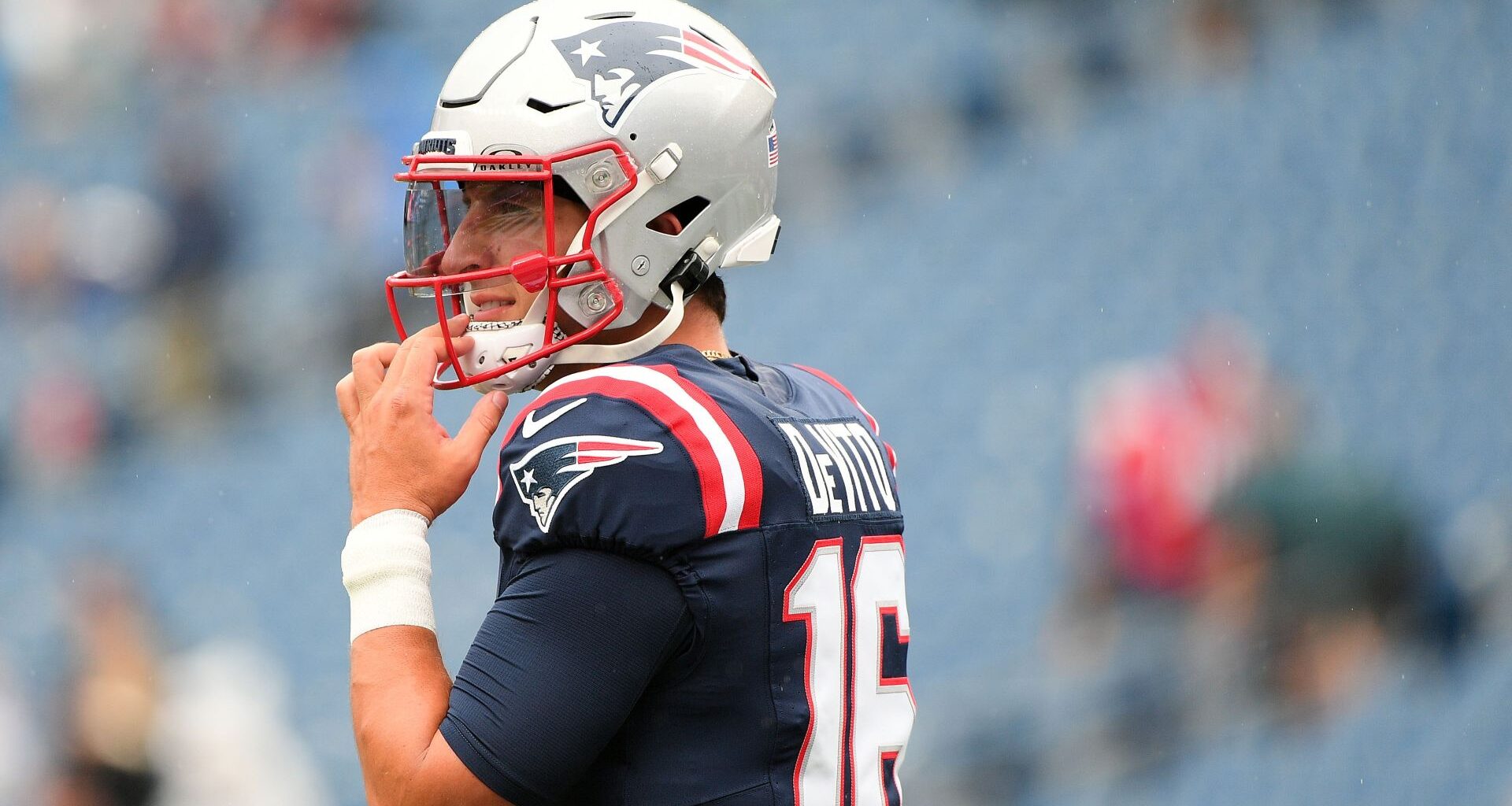 Former Giants Quarterback Tommy DeVito Hopes Patriots 'Blow Them Out'