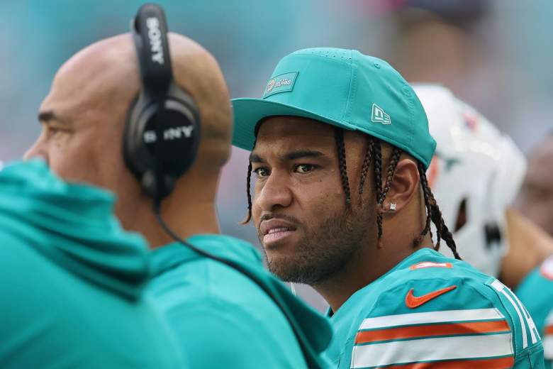 Miami Dolphins quarterback Tua Tagovailoa will remain benched for Quinn Ewers.
