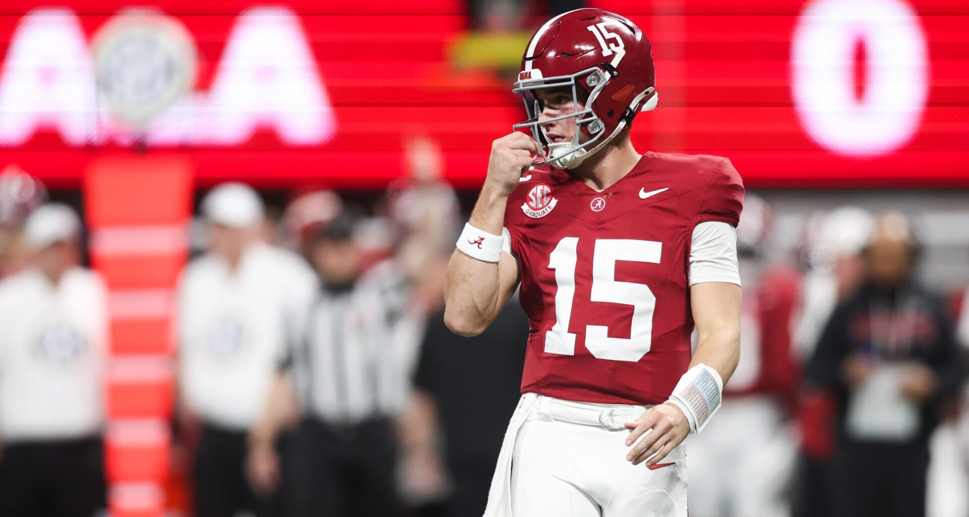 Ty Simpson Draft Stock Takes a Hit After SEC Title Loss