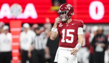 Ty Simpson Draft Stock Takes a Hit After SEC Title Loss