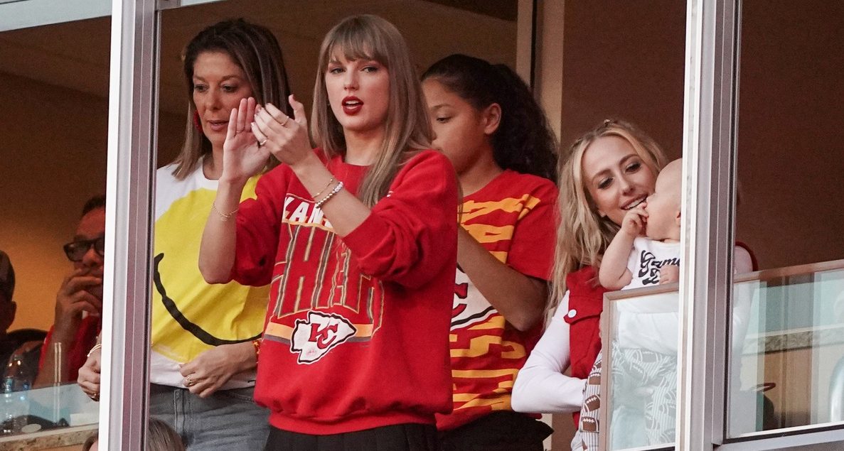 Taylor Swift's 'lower profile' at Chiefs games keeping her off TV