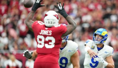 Cardinals Cut DT Justin Jones From Injured Reserve